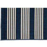 Mariona Blue Striped Outdoor Rug - Outdoor Rugs Fab Habitat