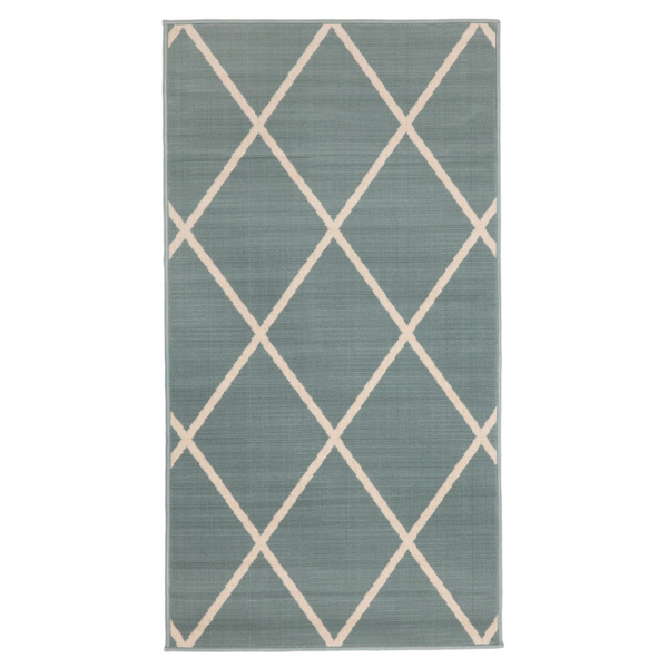 Tucson Aqua Outdoor Floor Mat - Outdoor Rugs Fab Habitat