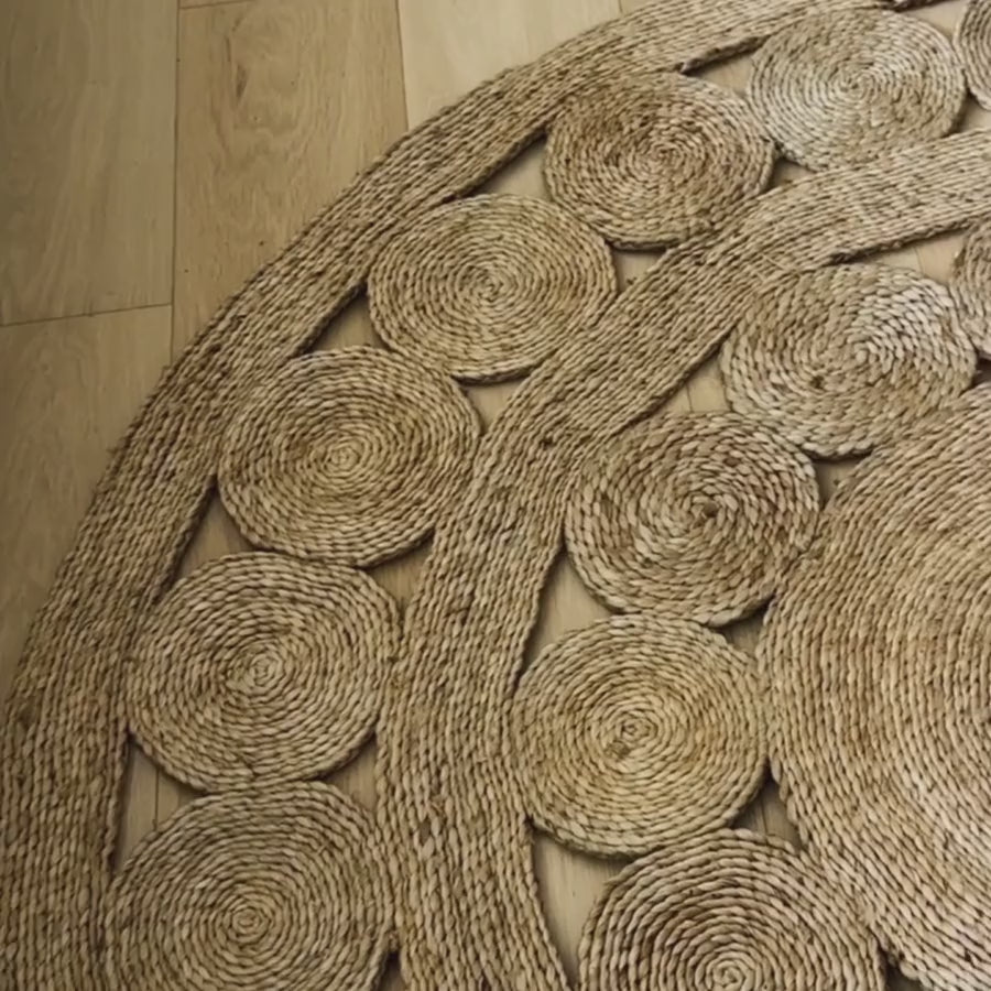 Mehak Round Jute Rug