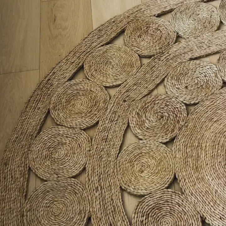 Mehak Round Jute Rug