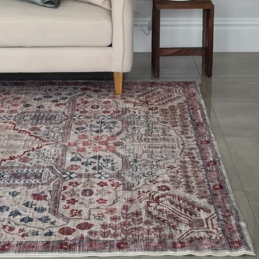 Tejas Machine Washable Rug
