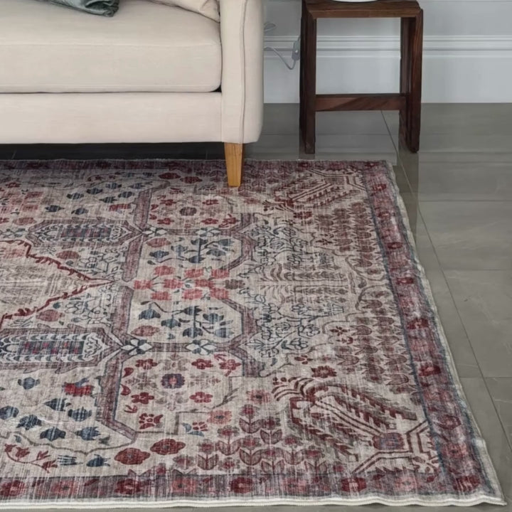 Tejas Machine Washable Rug
