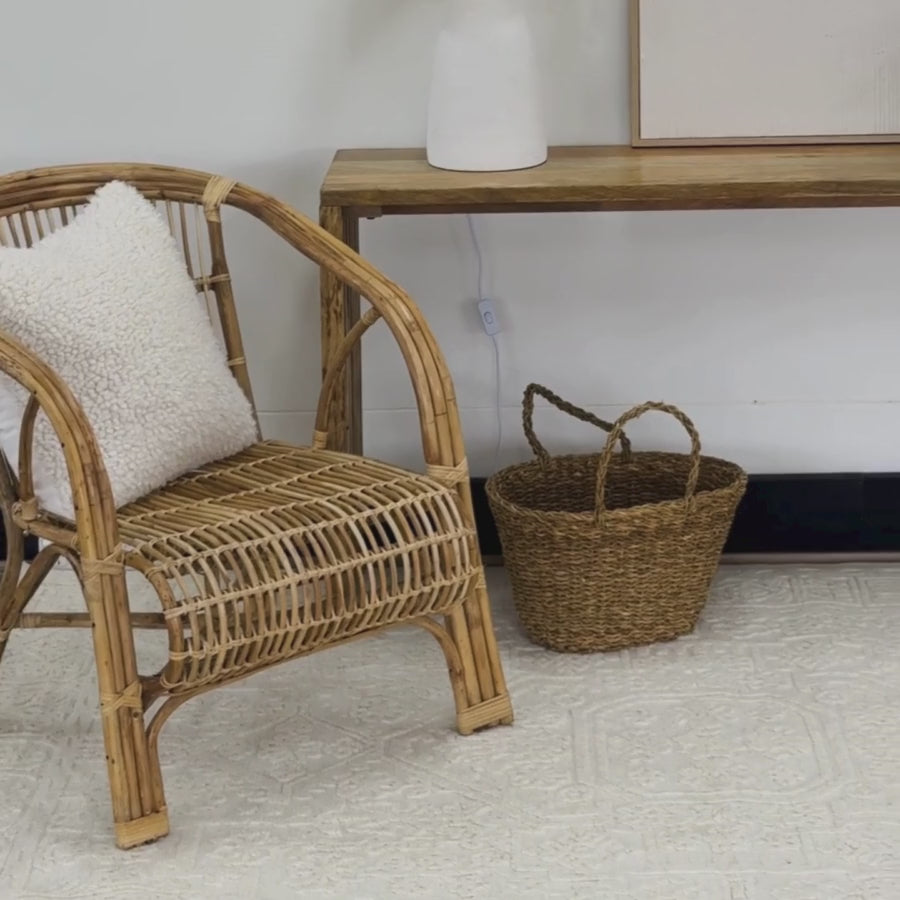 Jay Ivory 100% Wool Rug