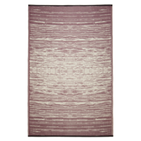Brooklyn Wine and White Modern Large Outdoor Rug - Recycled Plastic Rugs & Mats Fab Habitat