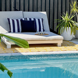 Daisies Yellow Recycled Plastic Large Outdoor Rug - Recycled Plastic Rugs & Mats Fab Habitat