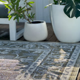 Nain Beige Recycled Plastic Reversible Large Outdoor Rug - Recycled Plastic Rugs & Mats Fab Habitat