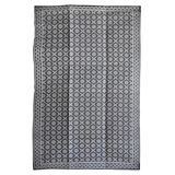Ronda Grey Recycled Plastic Outdoor Large Rug - Recycled Plastic Rugs & Mats Fab Habitat