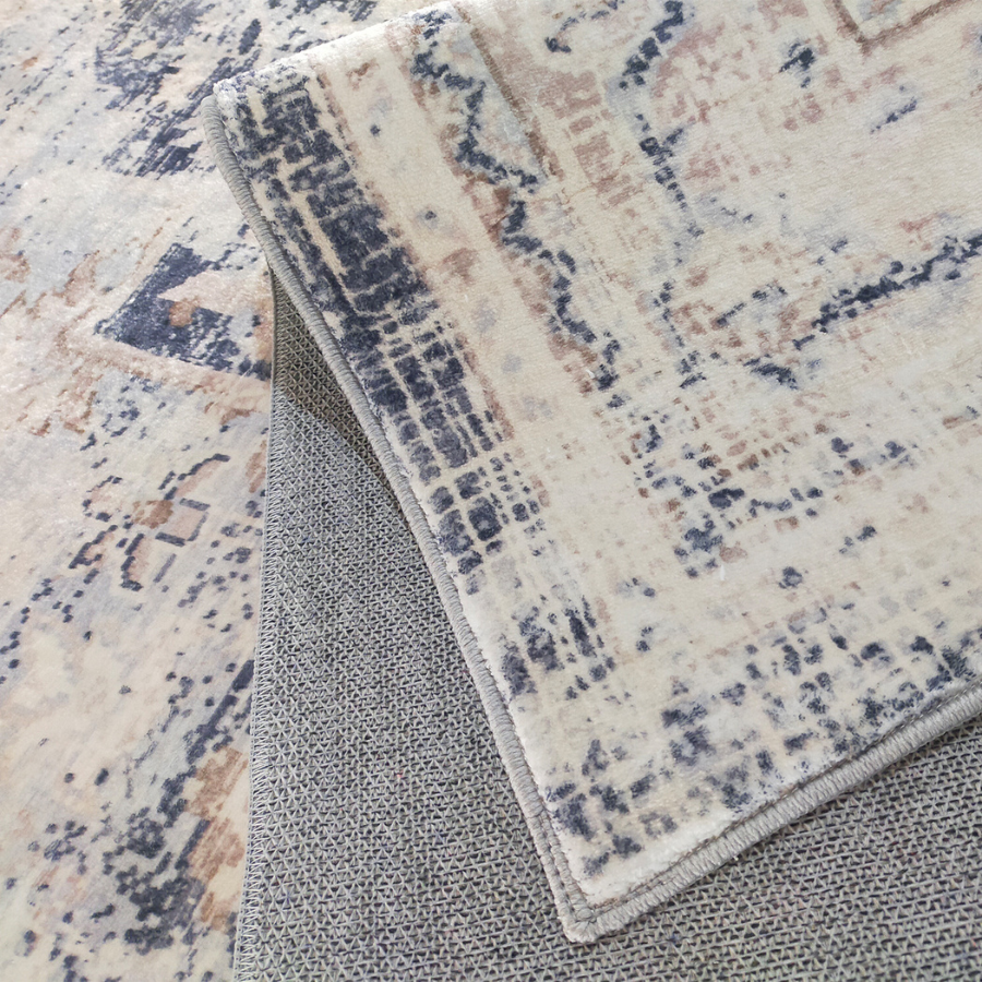 Kiara Distressed Machine Washable Large Rug - Rugs Fab Habitat