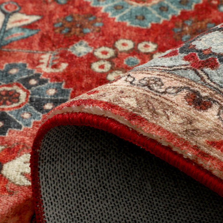 Manila Traditional Machine Washable Large Floor Rug - Rugs Fab Habitat