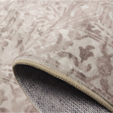 Shay Beige Machine Washable Large Polyester Indoor Rug - Rugs Fab Habitat