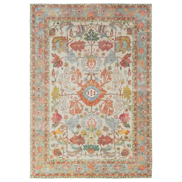 Vama Multicolour Machine Washable Large Carpet - Rugs Fab Habitat