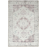 Shay Coral Distressed Machine Washable Rug - Rugs Fab Habitat