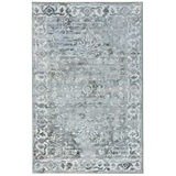 Shay Grey Traditional Machine Washable Rug - Rugs Fab Habitat