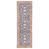 Vama Blue Machine Washable Carpet - Rugs Fab Habitat
