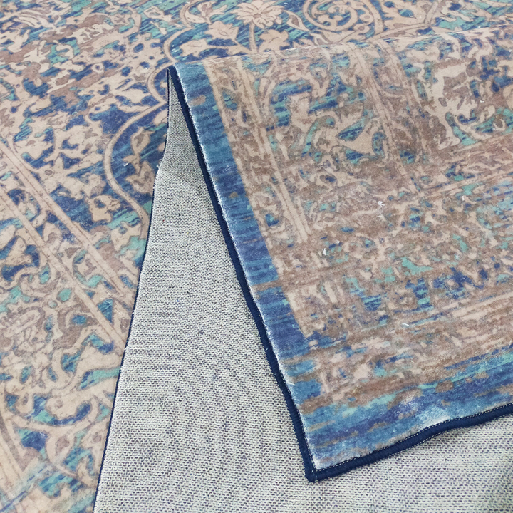 Nimrit Traditional Machine Washable Floor Rug - Rugs Fab Habitat