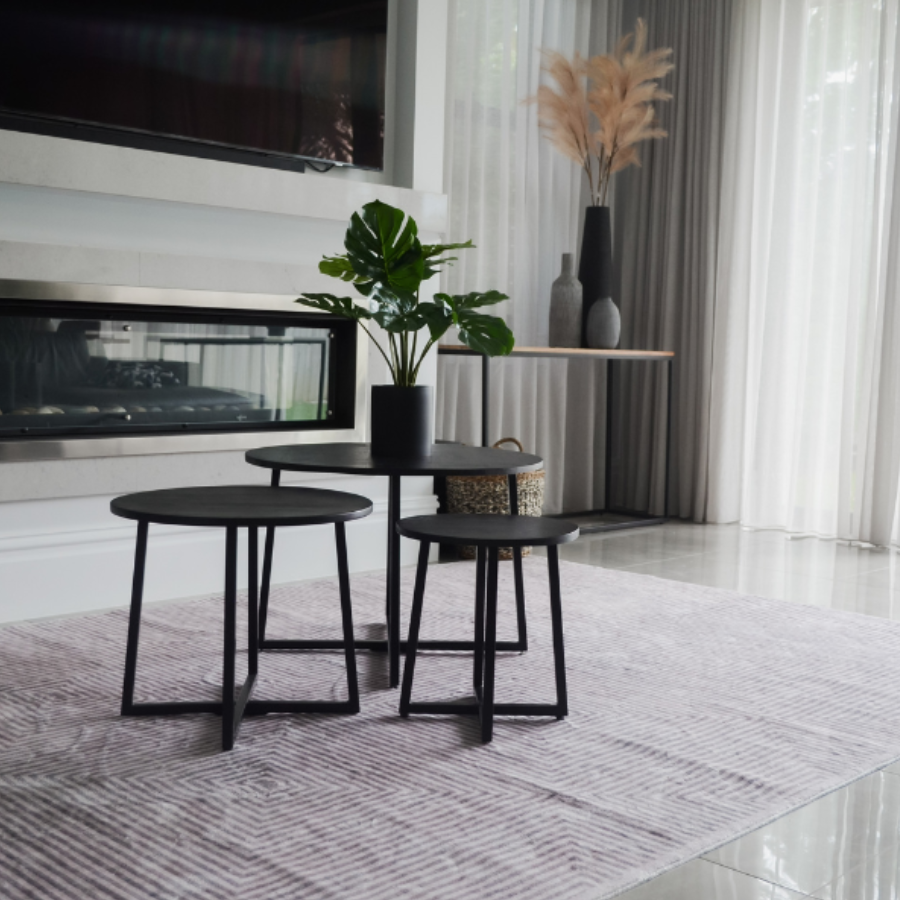 Pam Grey Machine Washable Area Rug - Rugs Fab Habitat