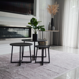 Pam Grey Machine Washable Area Rug - Rugs Fab Habitat