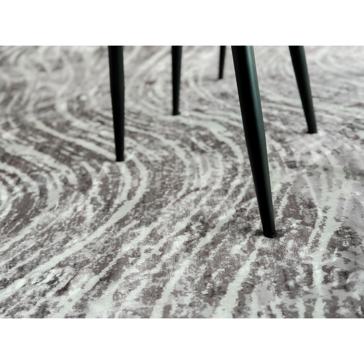 Shikhar Beige Modern Distressed Machine Washable Area Rug - Rugs Fab Habitat