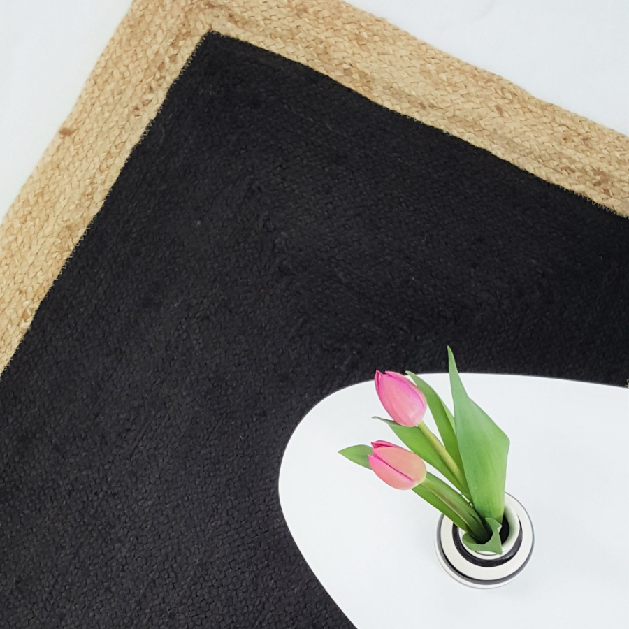 Buy Phoenix Deep Jute Grey Hall Runner Rug Online