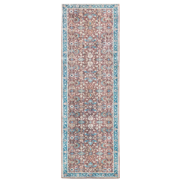 Imna Traditional Machine Washable Hall Runner Rug - Runners Rugs Fab Habitat
