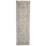 Santiago Grey Traditional Machine Washable Long Hall Runner - Fab Habitat , Runners Rugs, 