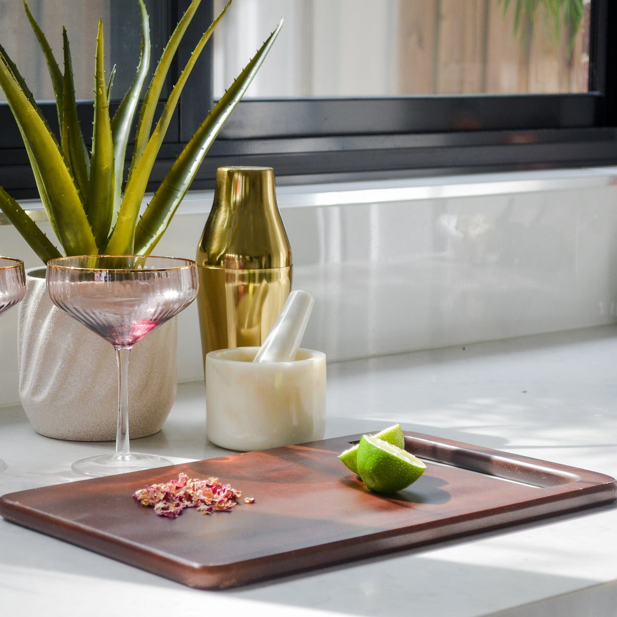 Alloco Mango Wood 40x25 cm Serving Board - Serving Boards Fab Habitat