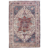 Babylon Multicolour Traditional Distressed Area Rug - Soft And Plush Turkish Rugs Fab Habitat