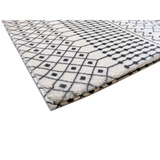 Skon Ivory Machine Made Tribal Modern Area Rug - Soft And Plush Turkish Rugs Fab Habitat