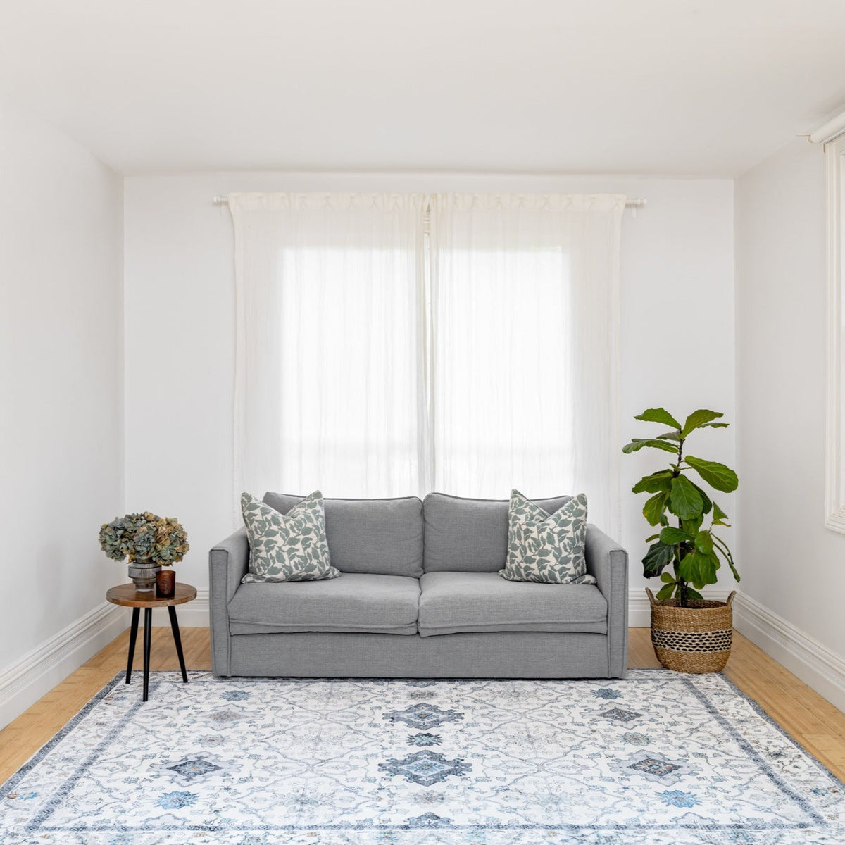 Susa Ivory Multicolour Traditional Soft Large Rug - Soft And Plush Turkish Rugs Fab Habitat