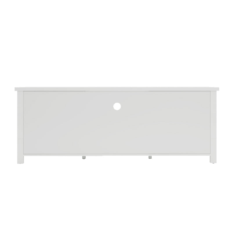 Pembroke White 165cm Entertainment TV Unit - TV Units Fab Habitat