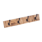 Ara 60cm Wood and Metal Wall Hook - Wall Hooks Fab Habitat