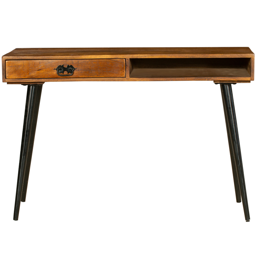 Zen 1 Drawer Mango Wood Console Table - Fab Habitat , Console Tables, 