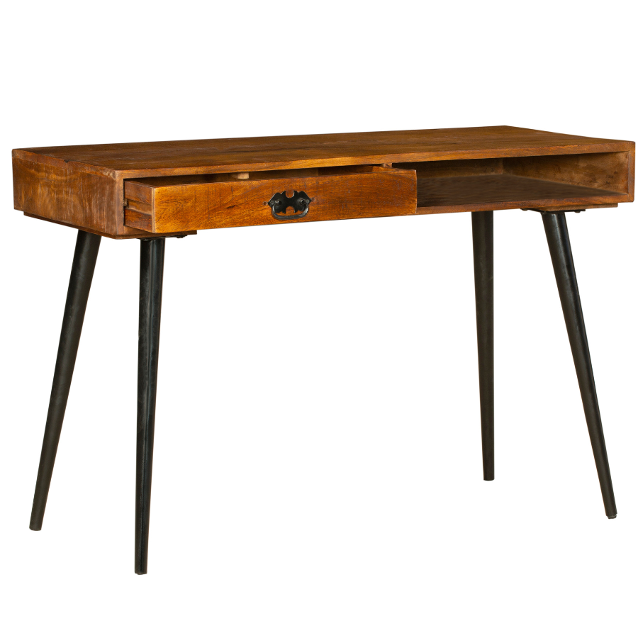 Zen 1 Drawer Mango Wood Console Table - Fab Habitat , Console Tables, 